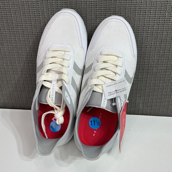 Redvanly  Men's Golf Sneakers Size11.5 US Soft & Flexible Wind & Water-Resistant - Picture 4 of 6
